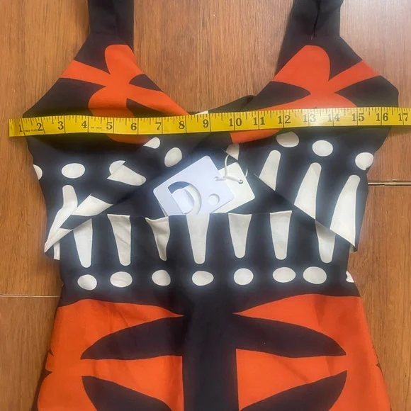 Commense cutout abstract floral maxi NWT - Picture 8 of 11